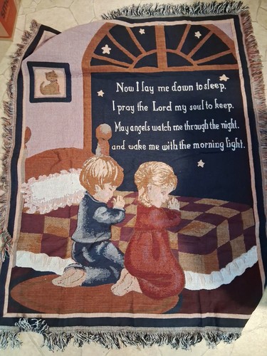 Wall hanging throw - hanging, now